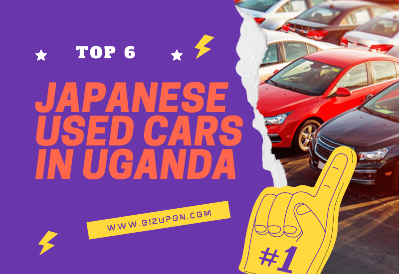 Top 6 Most Popular Japanese Used Cars For Sale in Uganda